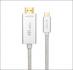Type-C(USB-C) to HDMI 2.0 Cable 1.8m/2m Aluminum head, Supports 4K @60Hz, Silver, For Laptop/NUC/Macbook/Smart Phone etc, not for Desktop PC Type-C(USB-C) to HDMI 2.0 Cable 1.8m/2m Aluminum head, Supports 4K @60Hz, Silver, For Laptop/NUC/Macbook/Smart Phone etc, not for Desktop PC